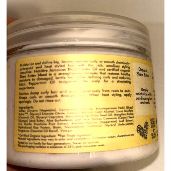 Shea Moisture Jamaican Black Castor Oil Strengthen & Restore Smoothie NEW - Picture 5 of 6